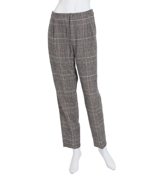 Ungrid（アングリッド）の「テーパードタックパンツ（パンツ・レディース・オフホワイト/グレー/ブラック/ミックス）」の6枚目の写真