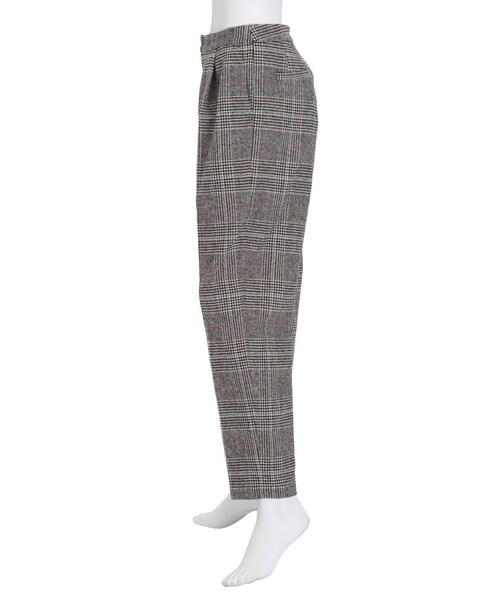 Ungrid（アングリッド）の「テーパードタックパンツ（パンツ・レディース・オフホワイト/グレー/ブラック/ミックス）」の7枚目の写真