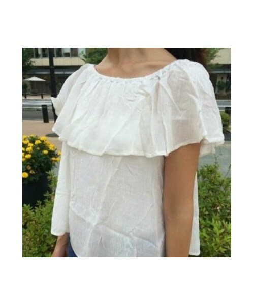 copine（コピン）の「2wayふんわりエアリーオフショルダー（その他トップス・レディース・その他）」の3枚目の写真