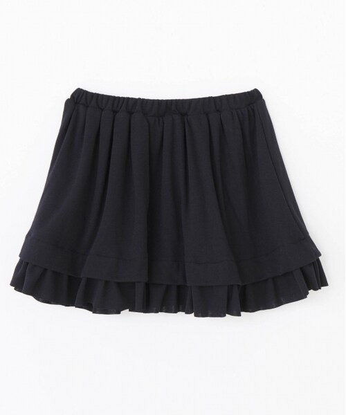 IRONY(アイロニー)の「フリルミニキュロット(パンツ・レディース・GREY/BLACK)」の1枚目の写真