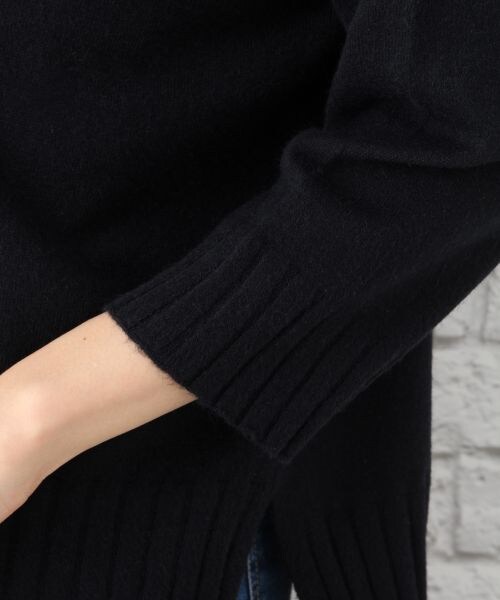 LEPSIM（レプシィム）の「１２Ｇハイネックワイドプルオーバー（トップス・アイスグレー/ベージュ/ダークネイビー・FREE SIZE）」の11枚目の写真