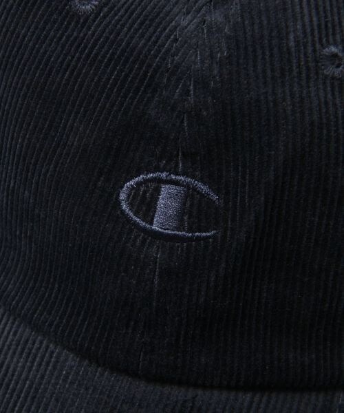 niko and...（ニコアンド）の「MEN'S Champion（チャンピオン）ロゴコーデュロイキャップ（帽子・ブラック/アイボリー/モカ/ネイビー・F）」の10枚目の写真