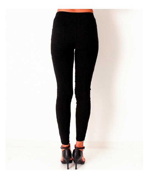 ANAP（アナップ）の「シンプルレギパン（パンツ・レディース・ブラック・one size）」の7枚目の写真