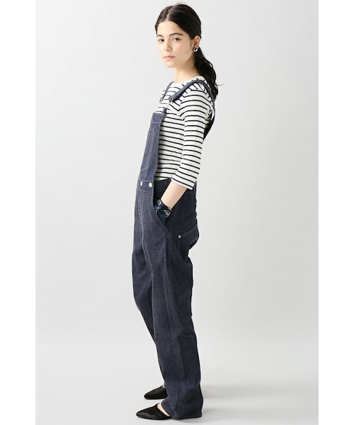 SCYE BASICS デニムオーバーオール Scye SCYE BASICS サイベーシックス Lightweight Denim Bib