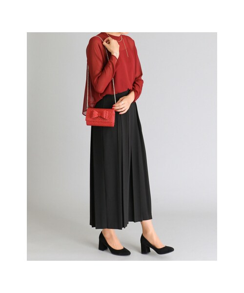 RODE SKO（ロデスコ）の「AUNE キラキラリボンプチバッグ（バッグ・レディース・RED/BLACK・-）」の6枚目の写真