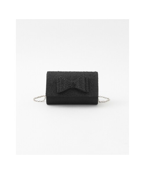 RODE SKO（ロデスコ）の「AUNE キラキラリボンプチバッグ（バッグ・レディース・RED/BLACK・-）」の2枚目の写真