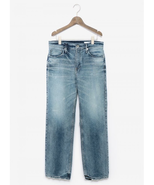 PLST(プラステ)の「upper hights 「187108-36」デニムパンツ(パンツ・レディース・710 ブルーグレー/720 スティールブルー・023/024/025/026)」の2枚目の写真