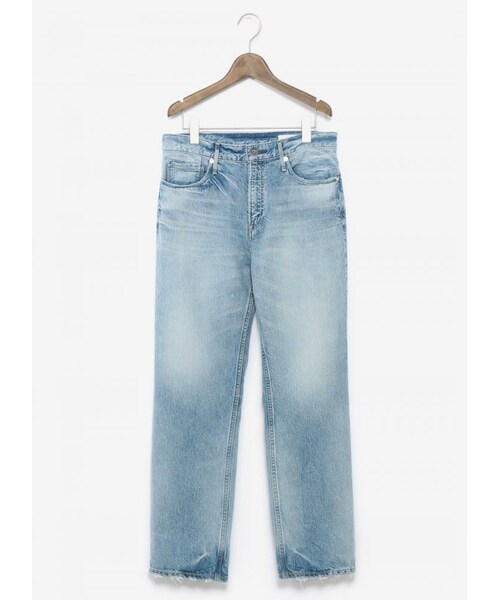 PLST(プラステ)の「upper hights 「187108-36」デニムパンツ(パンツ・レディース・710 ブルーグレー/720 スティールブルー・023/024/025/026)」の1枚目の写真