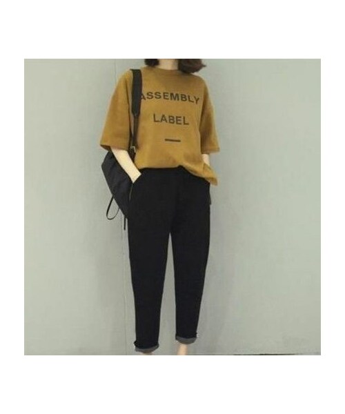 copine(コピン)の「大人可愛いゆったりロゴTシャツ(Tシャツ/カットソー・レディース・その他)」の2枚目の写真