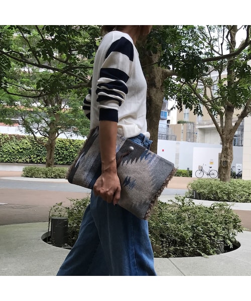 copine(コピン)の「袖ボーダーニットプルオーバートップス(ニット/セーター・レディース・その他)」の2枚目の写真