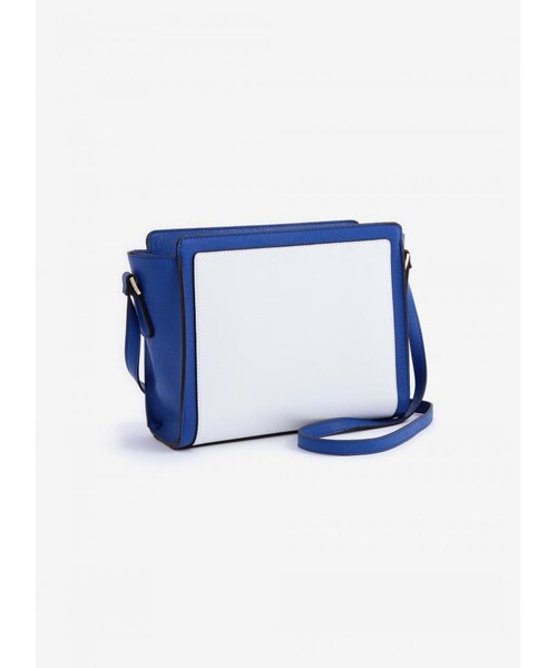 PLST(プラステ)の「フェイクレザーバイカラーショルダーバッグ(バッグ・レディース・050 ブラック/540 イエロー/730 ブルー・F)」の3枚目の写真