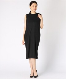 INTERPLANET WINGS | 太リブニットノースリワンピース(ワンピース)