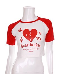 Bobon21 | HeartbrokenチビT(Tシャツ/カットソー)