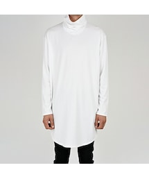 LAD MUSICIAN | HIGH NECK FLARE LONG T-SH(Tシャツ/カットソー)