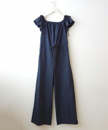 AULA | AULA タイプライターオフショルダーオールインワン(つなぎ/オールインワン)