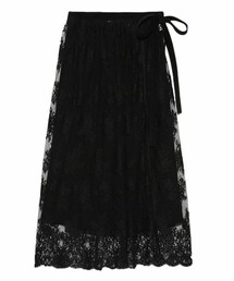 emmi | emmi レースエプロンスカート(スカート)
