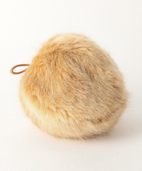 Boisson Chocolat（ボワソンショコラ）の「ControlFreakﾎﾟﾝﾎﾟﾝﾎﾟｰﾁ（バッグ・レディース・グレー/ベージュ・FREE）」の2枚目の写真