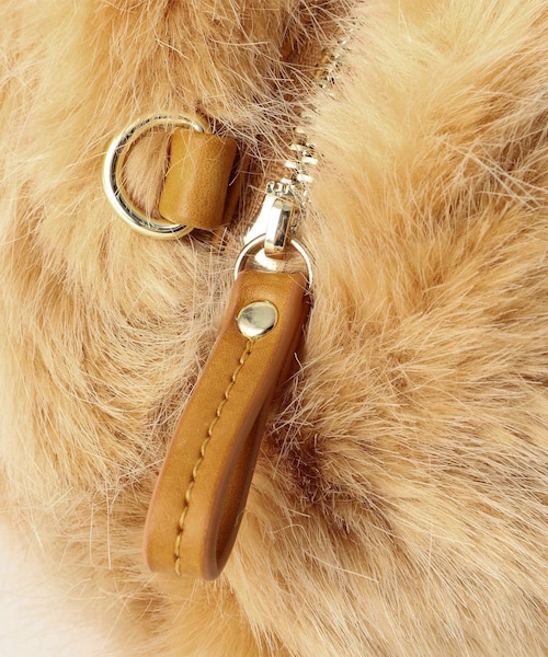 Boisson Chocolat（ボワソンショコラ）の「ControlFreakﾎﾟﾝﾎﾟﾝﾎﾟｰﾁ（バッグ・レディース・グレー/ベージュ・FREE）」の7枚目の写真