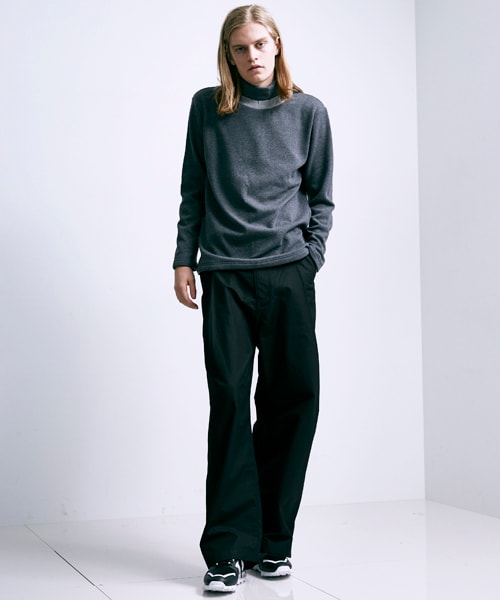 N.HOOLYWOOD（N.ハリウッド）の「タートルネックニット ダークグレー