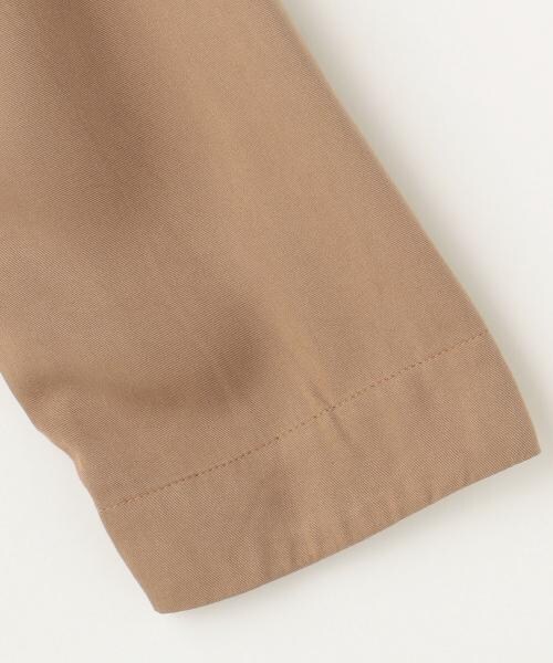 RAY CASSIN(レイカズン)の「ノーカラーロングガウン(ジャケット/アウター・レディース・ブラック/カーキ/ブラウン・FREE)」の6枚目の写真