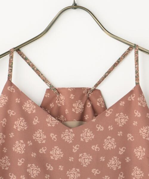 RAY CASSIN(レイカズン)の「パッチワークキャミワンピース(ワンピース/ドレス・レディース・ネイビー/ライトグレー/オレンジ・FREE)」の5枚目の写真