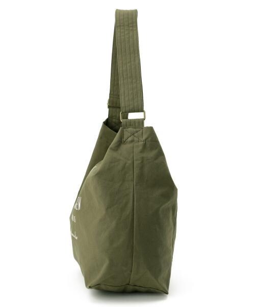 RAY CASSIN（レイカズン）の「キャンバスショルダーバッグ（バッグ・レディース・カーキ/ピンク/キナリ・FREE）」の5枚目の写真