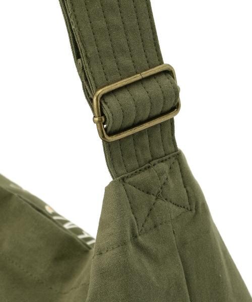 RAY CASSIN（レイカズン）の「キャンバスショルダーバッグ（バッグ・レディース・カーキ/ピンク/キナリ・FREE）」の8枚目の写真