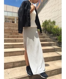 copine | オーガンジー素材のMA-1 ブルゾン(ブルゾン)