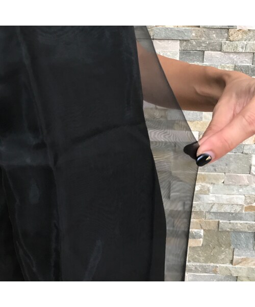 copine(コピン)の「オーガンジー素材のMA-1 ブルゾン【クリックポスト対象商品】(ブルゾン・レディース・その他)」の12枚目の写真