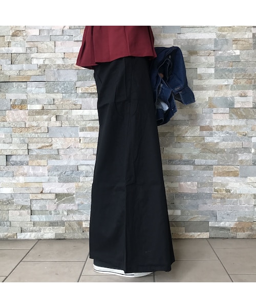 copine（コピン）の「大人気シリーズ☆綿ツイルタックワイドパンツ【クリックポスト対象商品】（その他パンツ・レディース・その他）」の12枚目の写真