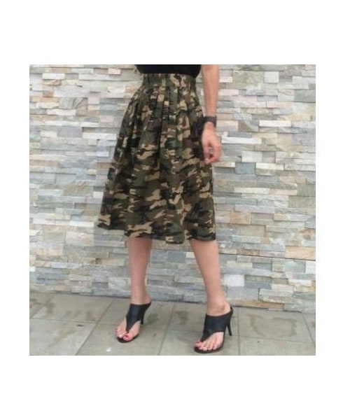 copine（コピン）の「ギャザーフレアミディ丈スカート（3color）（スカート・レディース・その他）」の6枚目の写真