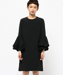 muller of yoshiokubo | muller of yoshiokubo フレアスリーブドレス(ワンピース)