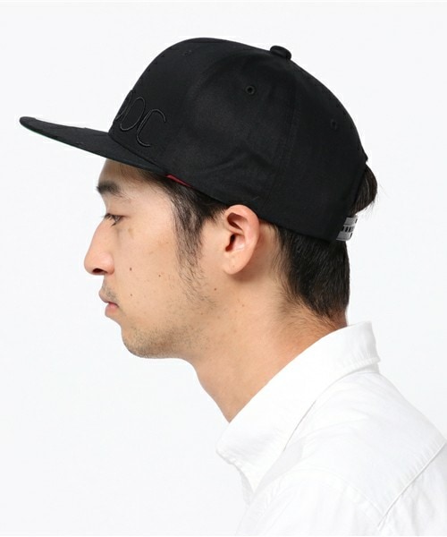 hALON（アーロン）の「halon  POC・３D刺繍キャップ（キャップ・メンズ・ホワイト/ブラック・FREE）」の3枚目の写真