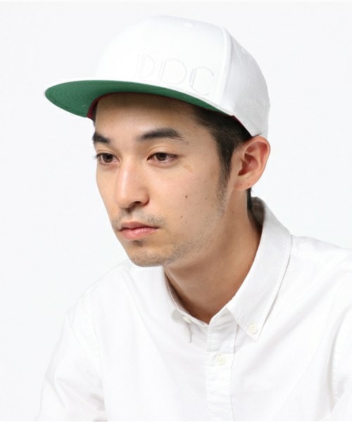 hALON（アーロン）の「halon  POC・３D刺繍キャップ（キャップ・メンズ・ホワイト/ブラック・FREE）」の7枚目の写真