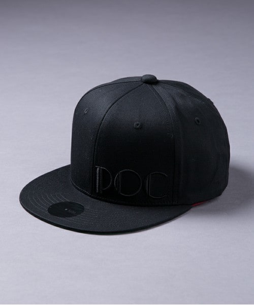 hALON（アーロン）の「halon  POC・３D刺繍キャップ（キャップ・メンズ・ホワイト/ブラック・FREE）」の2枚目の写真