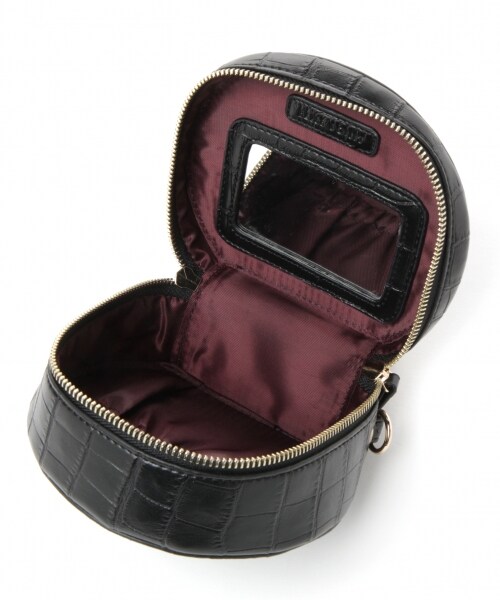 BLISS POINT（ブリスポイント）の「ラウンドバニティーバッグ（バッグ・ブラック/ブラウン/パープル・ONE SIZE）」の8枚目の写真