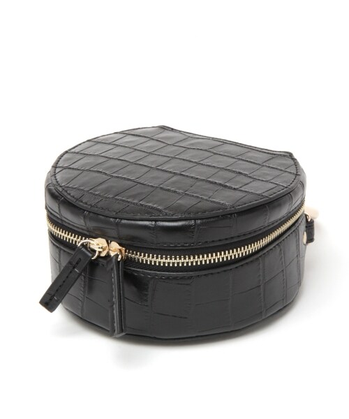 BLISS POINT（ブリスポイント）の「ラウンドバニティーバッグ（バッグ・ブラック/ブラウン/パープル・ONE SIZE）」の6枚目の写真