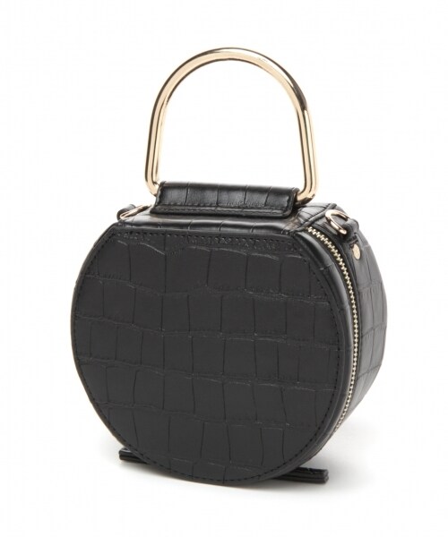 BLISS POINT（ブリスポイント）の「ラウンドバニティーバッグ（バッグ・ブラック/ブラウン/パープル・ONE SIZE）」の13枚目の写真