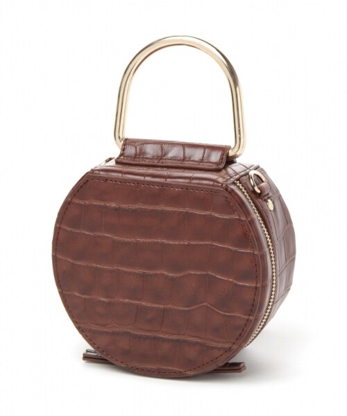 BLISS POINT（ブリスポイント）の「ラウンドバニティーバッグ（バッグ・ブラック/ブラウン/パープル・ONE SIZE）」の14枚目の写真