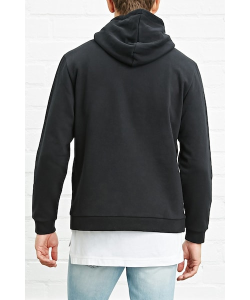 FOREVER 21（フォーエバー トゥエンティーワン）の「[MEN]Forever21 ｘ Pixar リトルグリーンメンパーカー（トップス・メンズ・BLACK/SILVER・XS/S/M/L）」の3枚目の写真