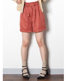 Honeys | 共ベルト付キュロット(パンツ)