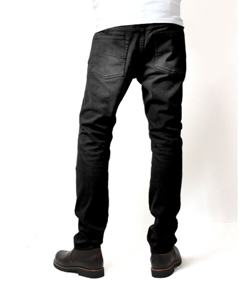 JACKROSE(ジャックローズ)の「カツラギダメージリメイクカラーパンツ(パンツ・メンズ・ブラック/ベージュ・S/M/L/XL)」の3枚目の写真