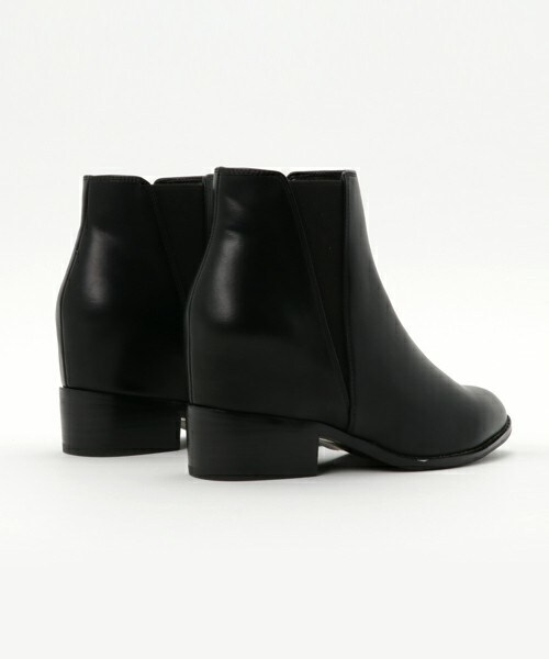 EVOL（イーボル）の「EVOL abcdevol インヒールサイドゴアブーツ AH30381（ブーツ・レディース・ブラック/ブラック系その他・22.5cm/23.0cm/23.5cm/24.0cm/24.5cm）」の5枚目の写真