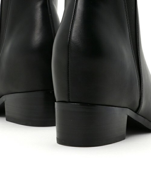 EVOL（イーボル）の「EVOL abcdevol インヒールサイドゴアブーツ AH30381（ブーツ・レディース・ブラック/ブラック系その他・22.5cm/23.0cm/23.5cm/24.0cm/24.5cm）」の10枚目の写真