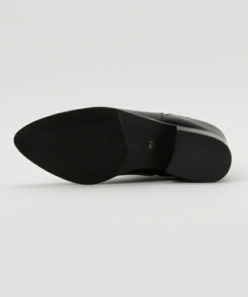 EVOL（イーボル）の「EVOL abcdevol インヒールサイドゴアブーツ AH30381（ブーツ・レディース・ブラック/ブラック系その他・22.5cm/23.0cm/23.5cm/24.0cm/24.5cm）」の4枚目の写真