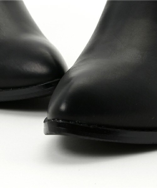 EVOL（イーボル）の「EVOL abcdevol インヒールサイドゴアブーツ AH30381（ブーツ・レディース・ブラック/ブラック系その他・22.5cm/23.0cm/23.5cm/24.0cm/24.5cm）」の7枚目の写真