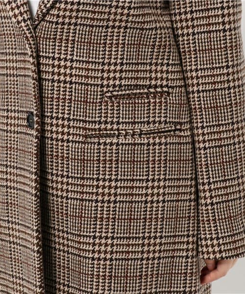 BARENA チェックコート BARENA チェックコート