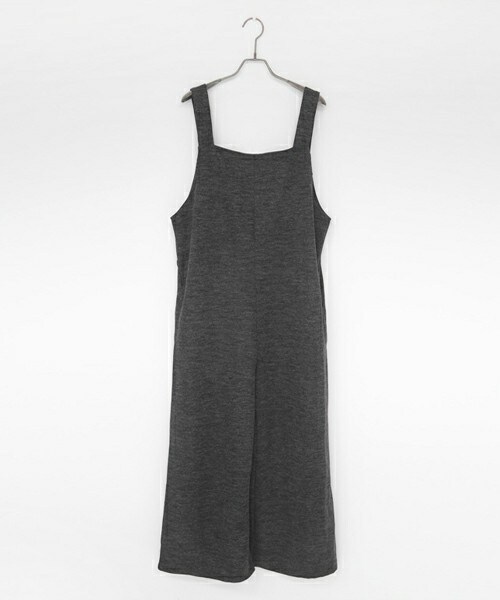DHOLIC（ディーホリック）の「モノトーンワイドオールインワン（つなぎ/オールインワン・レディース・ブラック/ブラックグレー・FREE）」の2枚目の写真