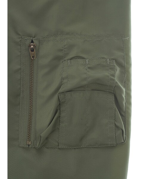 w closet(ダブルクローゼット)の「【先行予約】BIGシルエットMA-1(ジャケット/アウター・レディース・Lグレー/カーキ/ブラック・FREE)」の9枚目の写真