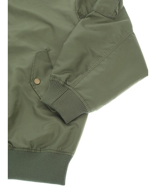 w closet(ダブルクローゼット)の「【先行予約】BIGシルエットMA-1(ジャケット/アウター・レディース・Lグレー/カーキ/ブラック・FREE)」の8枚目の写真
